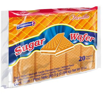 Colombina Sugar Wafer Van 284 g